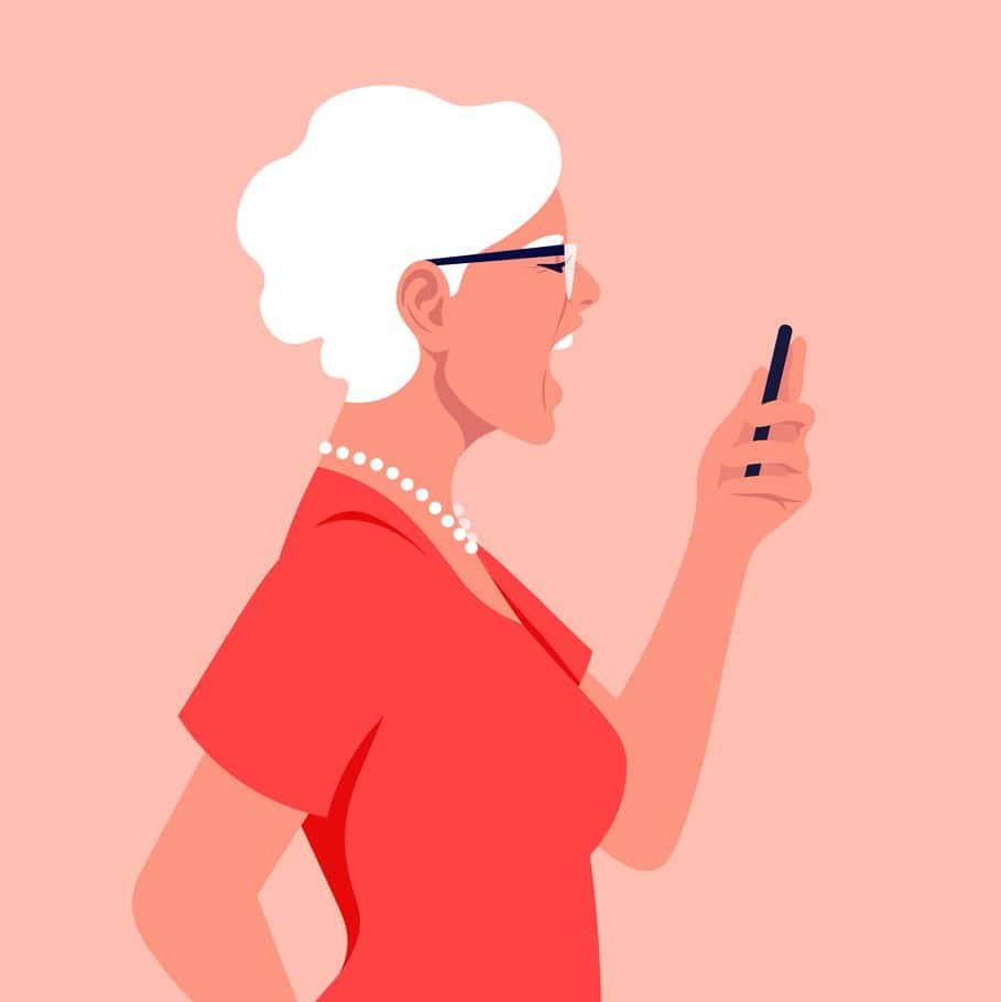 femme colère