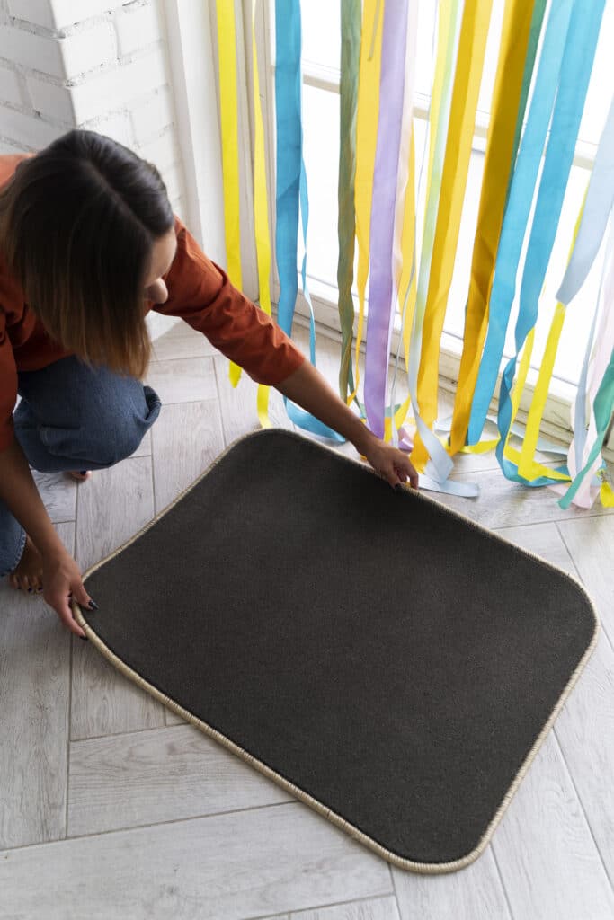 Tapis chien fréquence cardiaque