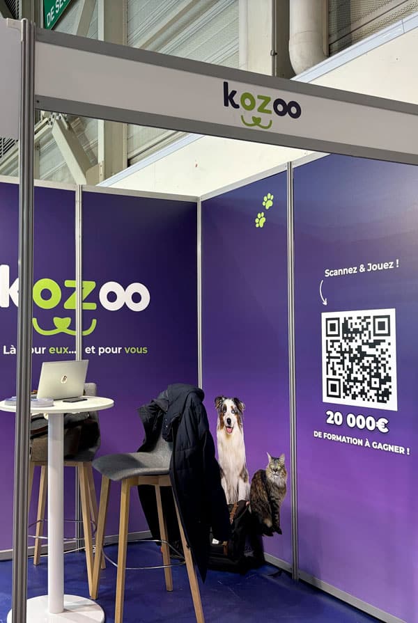 Stand kozoo 20 000 euro de formations offert